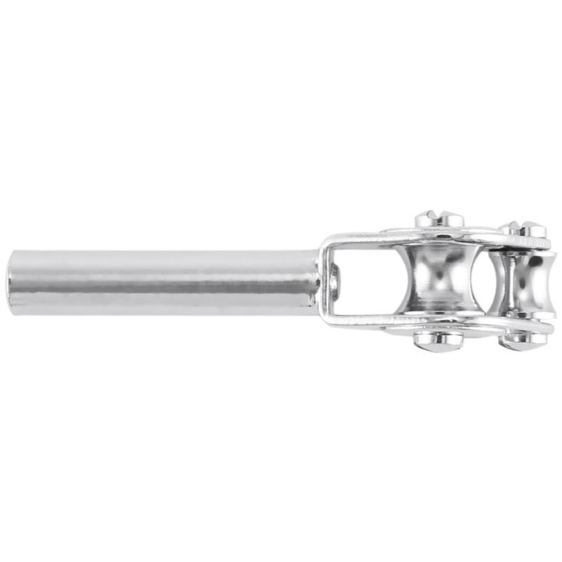 A23I-Fishing Rod Tip Stainless Steel Roller Rod Tip Guide Fishing Trolling Tackle Accessory For Sea Boat Fishing Trolling
