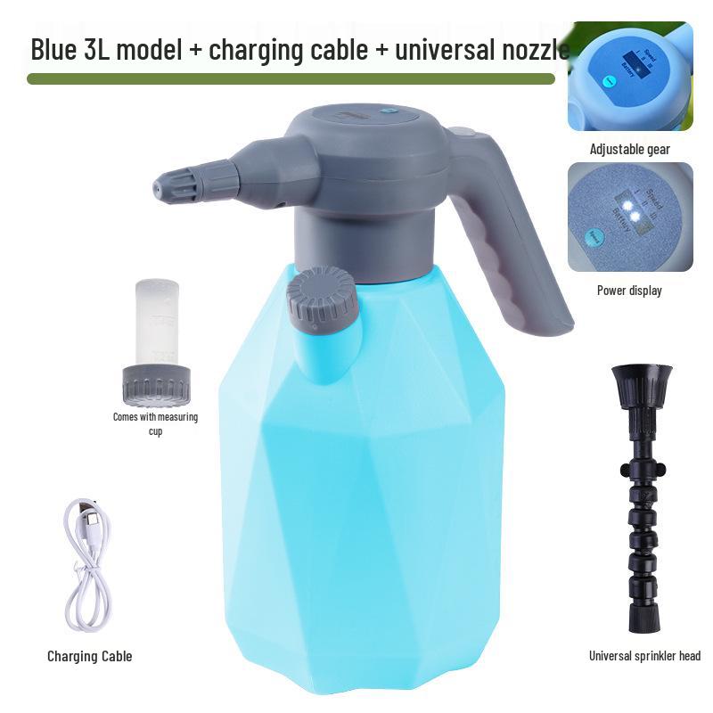 Electric Gardening Sprayer: Multipurpose Watering & Disinfection Can for Household Use