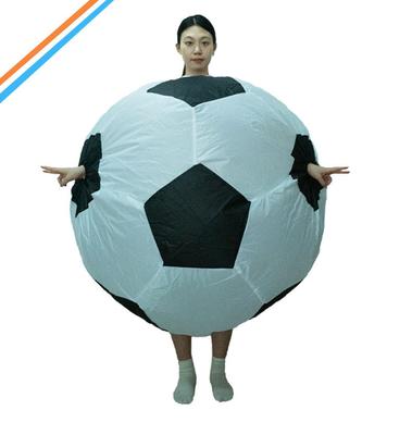 Football Inflatable Suit Halloween World Cup Party Event Funny Cheerleading Performance Atmosphere Props