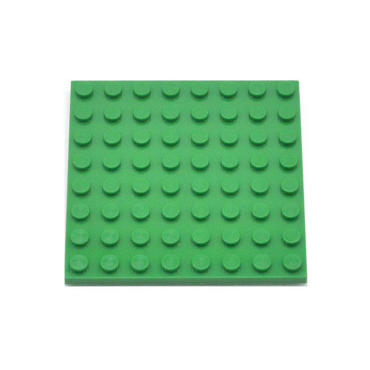 10pcs DIY Building Blocks Thin Figures Bricks 8x8 Dots 12Color Educational Creative Size Compatible With Brand Toys for Children