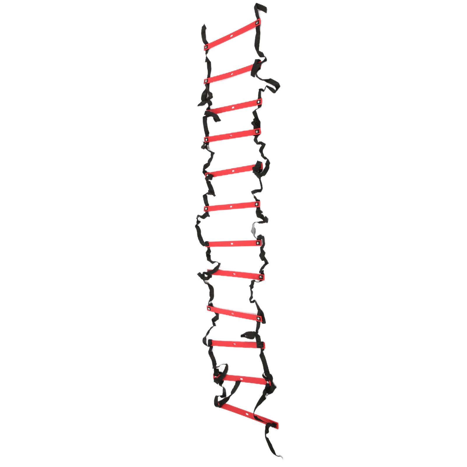 Fixed   Ladder Football Speed Rope Ladder for Football Exercise Sports Training 6M 12Rung