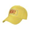 BORT License Plate Bart Baseball Cap fishing hat Anime Hat Golf Unisex Womens