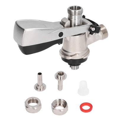 G58 S Typ Bier Fass Koppler Edelstahl Bier Barrel Distributor Wasserhahn Brau Zubehör