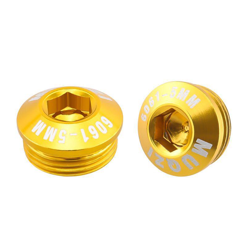 2pcs Pedal Dust Cover Lightweight Aluminum Alloy Mountain Road Folding Bicycle Pedal Bolt Cycling