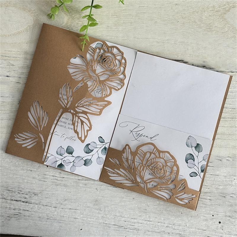 Hollowed Flower Cutting Dies Carbon Steel Die Cut Templates Decorative Embossing Paper Die for Card Making Scrapbooking