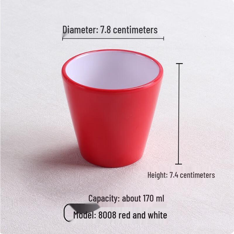 

SPSR Melamine Imitation Porcelain Colored Cup