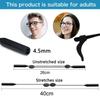 1-10pcs Universal Adjustable Eyewear Retainer Fit Sports Sunglasses Retainer Unisex Strap Safety Glasses Holder Large Round-Head