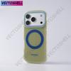 Magnetic Trendy Hit Color Shockproof Phone Case For iPhone17 Pro Max 16 Pro 15 14 Anti-fall Wireless Charging Matte Cover