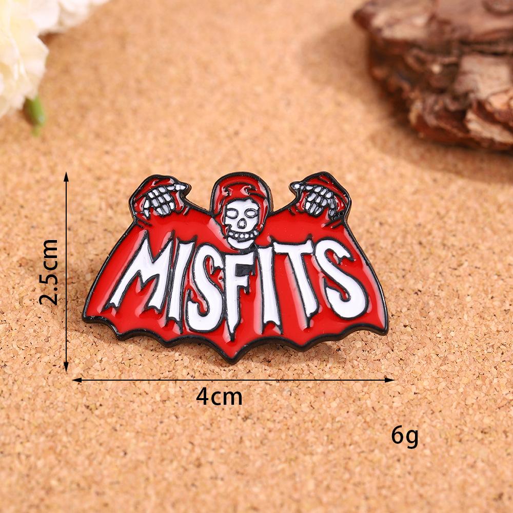 Cartoon English Alphabet Series Brooch Advanced Sense Niche Metal Badge Personalized Versatile Accessories