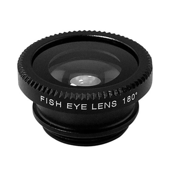 3 in 1 Mobile Phone Fish Eye Super Wide Angle Macro Camera Lens Kit with Clip