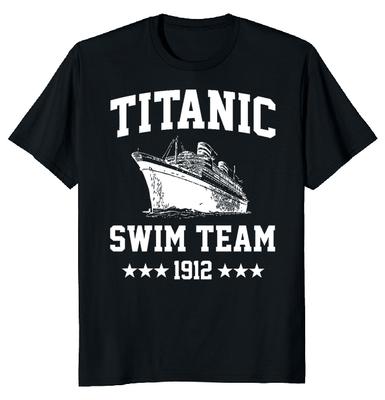 T-shirt unisex Titanic Swim Team 1912 Dad