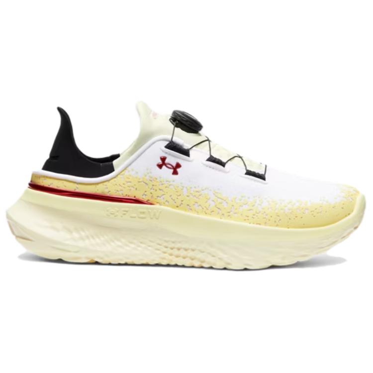 Under Armour SlipSpeed Mega Glow In The Dark Unisex Sneakers Cream White Winter-White 3028722-100