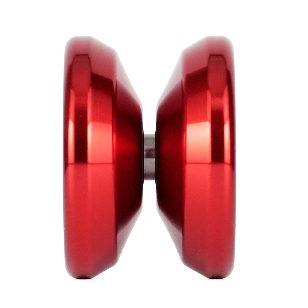Intermediate Metal Yo-Yo Spin Gear Metal Spin Gadget Bind Compatible (Red)