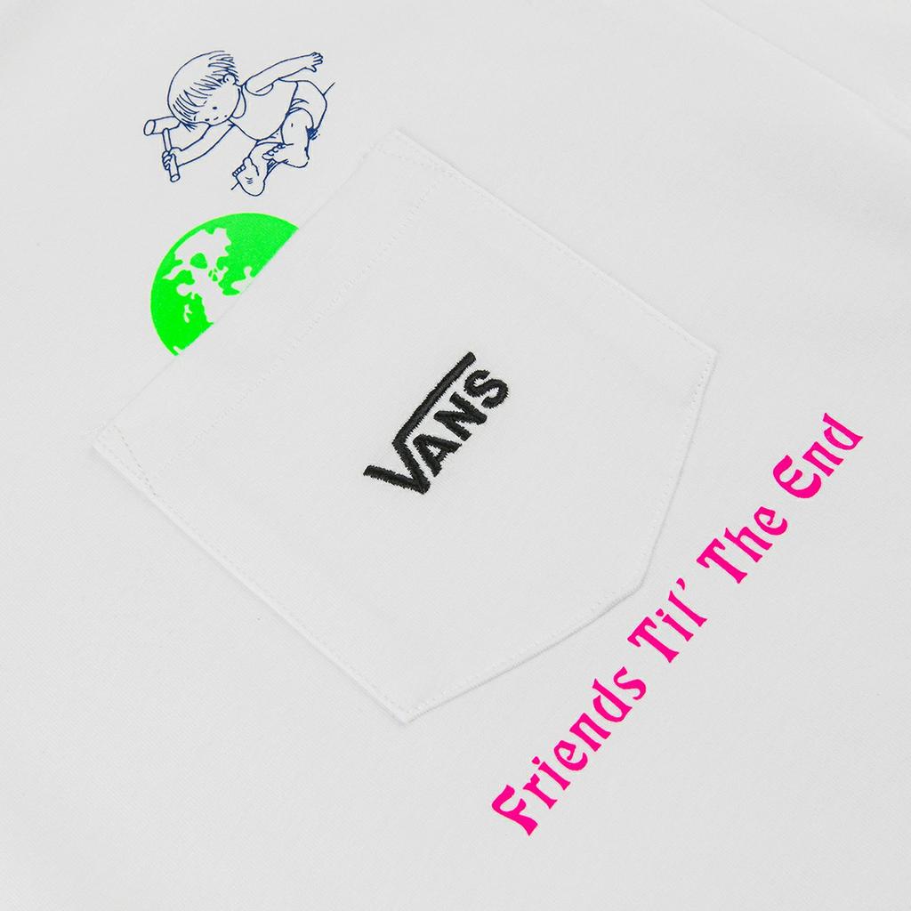 Vans OVERSIZE T Shirt Unisex White VN0A5HANWHT