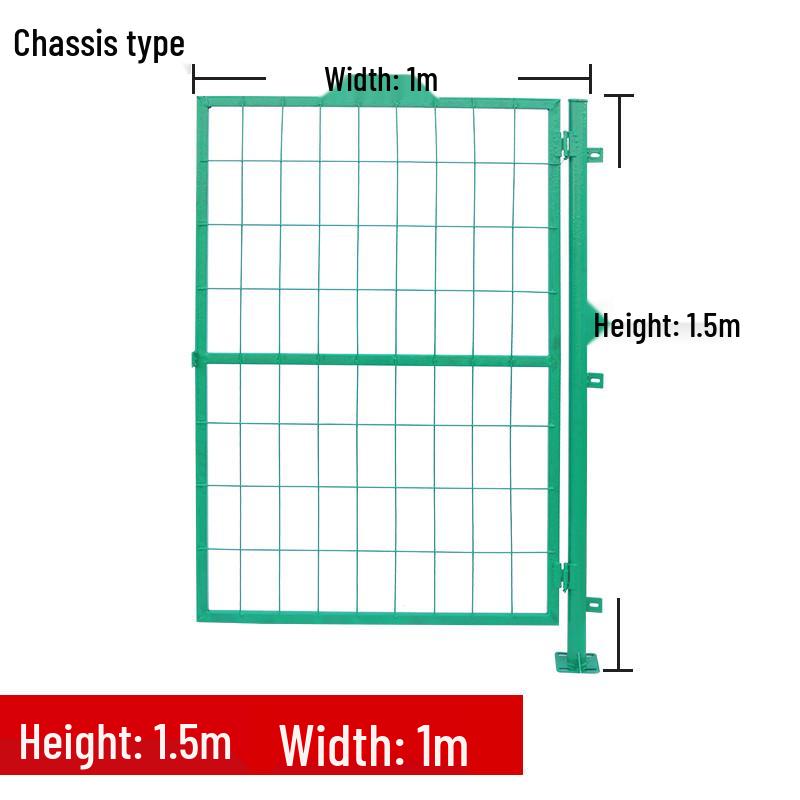 Anti-Theft Mesh Iron Door for Orchard and Courtyard Fence
