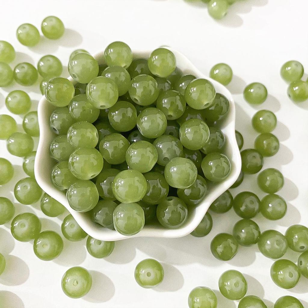 Handmade Glazed Crystal Glass Beads for DIY Jewelry & Bracelet Making