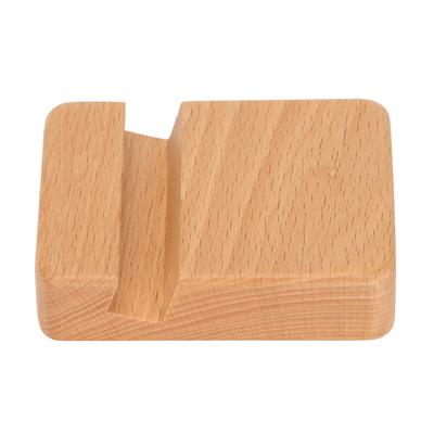 Holz-Handyhalter Handy-Ständer Holz Universell Smartphone Schreibtischhalter Tragbare Halterung