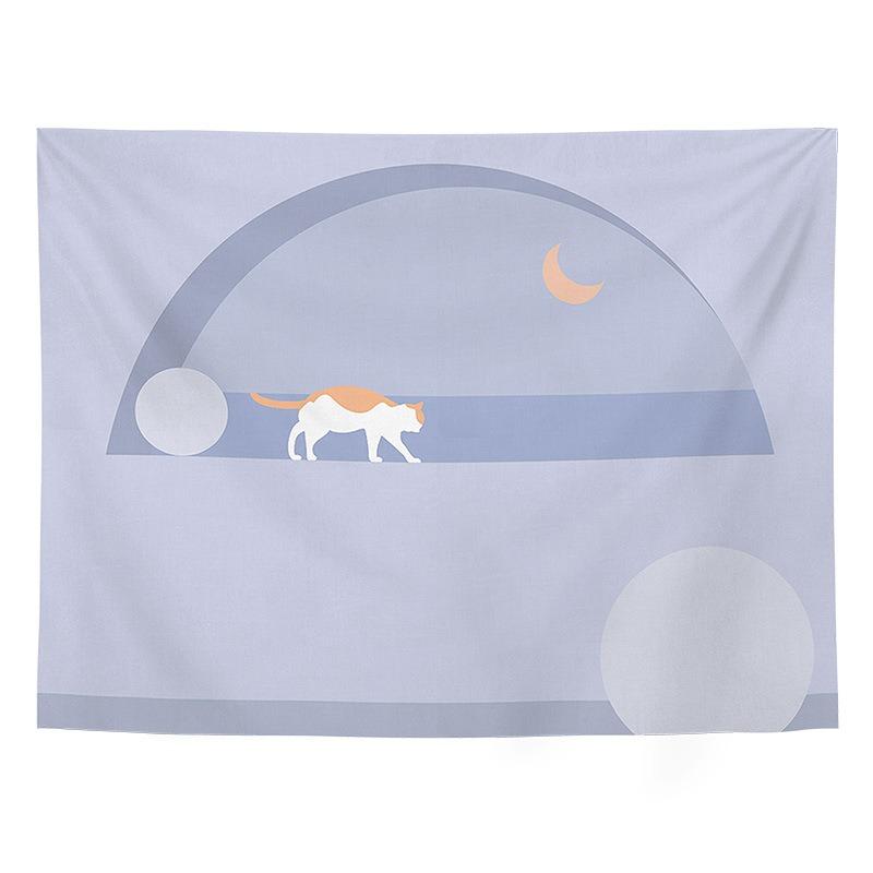 Morandi Background Hanging Cloth Home Wall Decoration Tapestry Office Living Room Tapestry