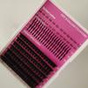 Korean PBT Fibers Fan Eyelashes DIY Fluffy Cluster Spike Bottom Lash 3D Faux Mink Cluster Lash DIY Cluster Eyelashes