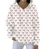 Christmas Hoodies For Women Funny Cute Printed Holiday Sweatshirt Winter Oversized Pullover Tops