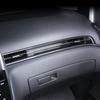 Carbon Fiber Dashboard Middle Air Conditioner Vent Cover Trim For Hyundai Staria 2021-2026 Accessories