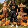 Men's Casual Halloween Cargo Shorts with Pockets Mid Length