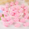 5/15/30pcs Pink Pig Durable Stress Relief Supplies Pet Dog Chew Squishy Toys Squeeze Decompression Tool Birthday Gift XJM
