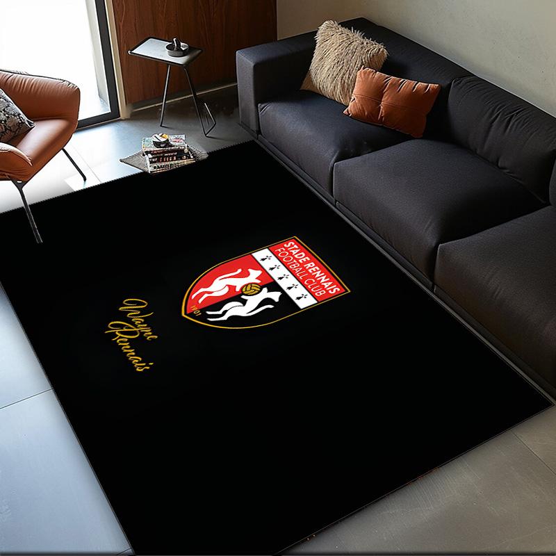 1PC rug Stade Fc Emblem Carpet, Chair Rug,Area Rug for Office Bedroom living rooms bedroom, Doormat decor Christmas fan gifts