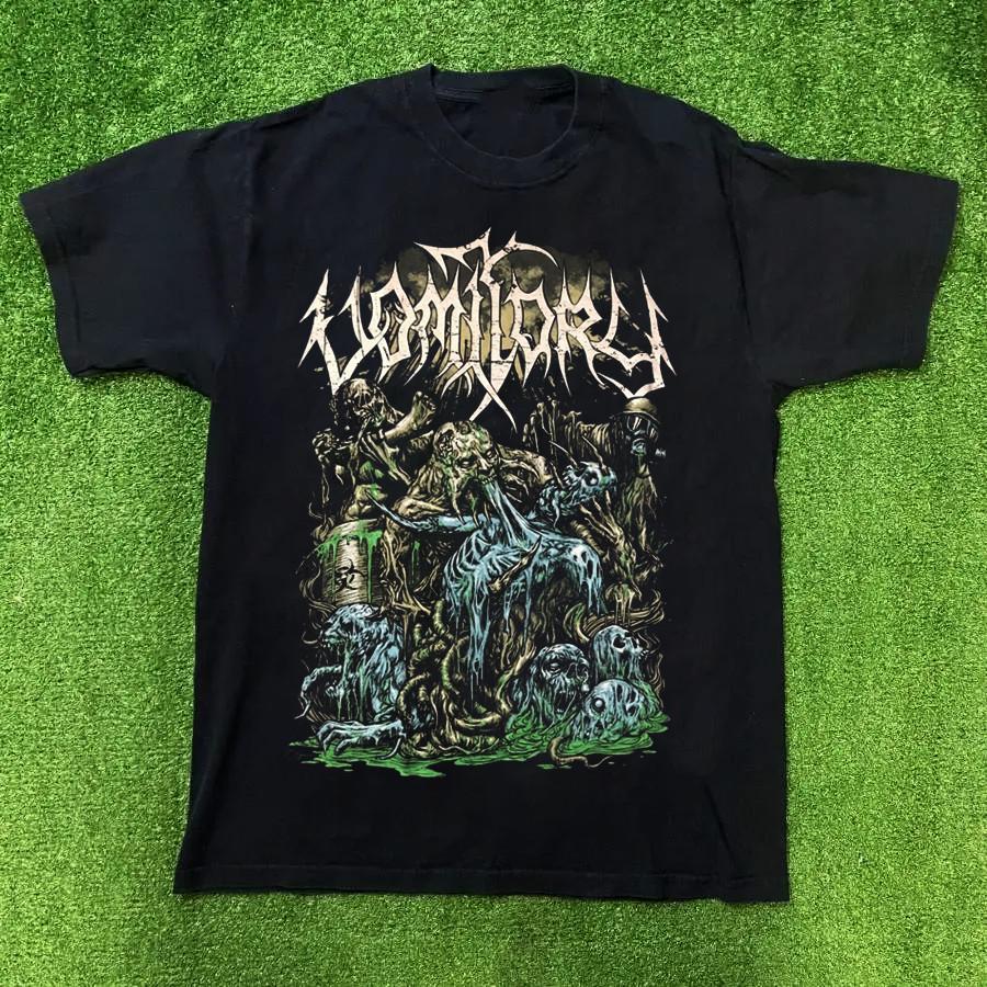Vomitory Тур Группа Коллекция Подарок Для Фанатов S по 5XL Футболка Унисекс Футболка S