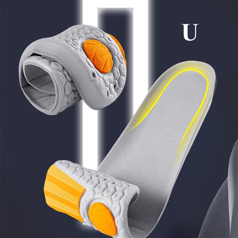 Shoe Insoles for Men Women Memory Foam Insole Sports Shock Absorption Relieve Foot Pain Plantar Fasciitis Arch Support Shoe Pads