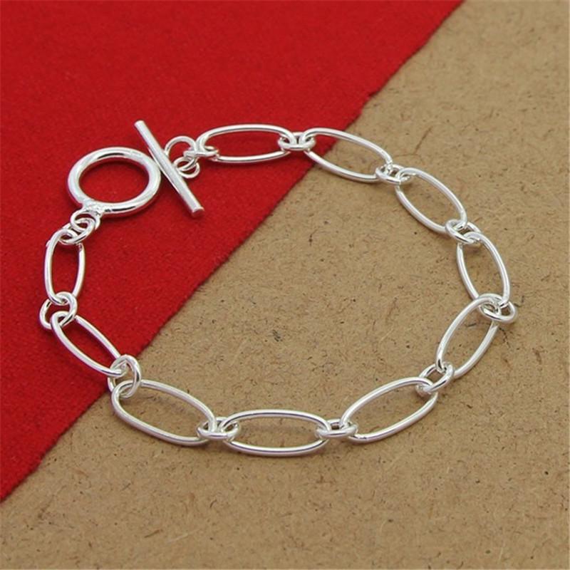 

Классический браслет из серебра 925 пробы с бусинами из винограда, 8 дюймов, молитвенные четки, браслет для женщин, праздничный шарм, ювелирные изделия, подарок