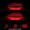 2x Rear Bumper Reflector Brake Light For Toyota Rush Fog Lamp 2018 2019 2020 Park Driving Turn Signal 3 Function