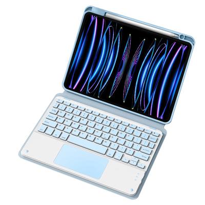 Bluetooth Keyboard Case with Touchpad for Xiaomi Mi Pad 6/ 6 Pro (Blue)