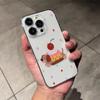 Space Shell Dog Cake Case for iPhone 17 Pro Max/16/15/14/13 Pro - Transparent & Drop-Proof