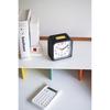 El Commune Bauhaus Gene Alarm Clock, Bayer Alarm SQ, Black, DCL-006