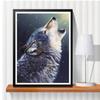 5D Diamond Painting Wolf Full Square Round Handmade Gift Diamond Embroidery Animal Mosaic Snow Needlework Home Decor