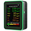 6 In 1 Air Quality Monitor Carbon Dioxide TVOC HCHO Detector Multifunctional Formaldehyde Detector Accurate CO2 Meter for Indoor