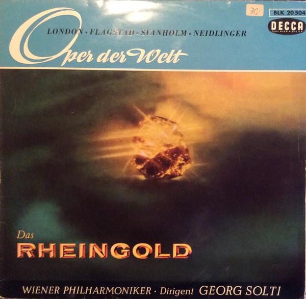 

Виниловая пластинка GEORGE LONDON KIRSTEN FLAGSTAD S Das Rheingold Сцены BLK20504 Decca Германия Классика Б/у