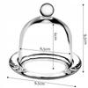 KADAX Glass Container for Lemon with Lid and Cloche for Lemon Organizer