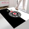 Tapis logo Partizan pour Salon Chambre Maison Décoration Canapé, Tapis de Sol Antidérapant pour Jeux d'Enfants