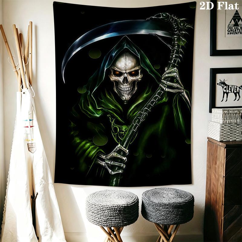 Dark Reaper Tapestry Gothic Bedroom Decor Tapestry Fashion Print Wallmounted Wall Covering Decoration Home Decor Wall Decoration