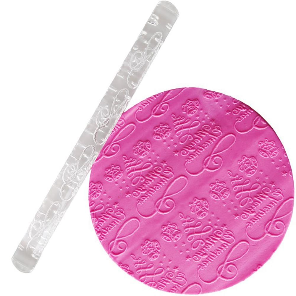 High Quality Acrylic Rolling Pin Pastry Rolling Pin Fondant Plasticine Roller DIY Cake 28#