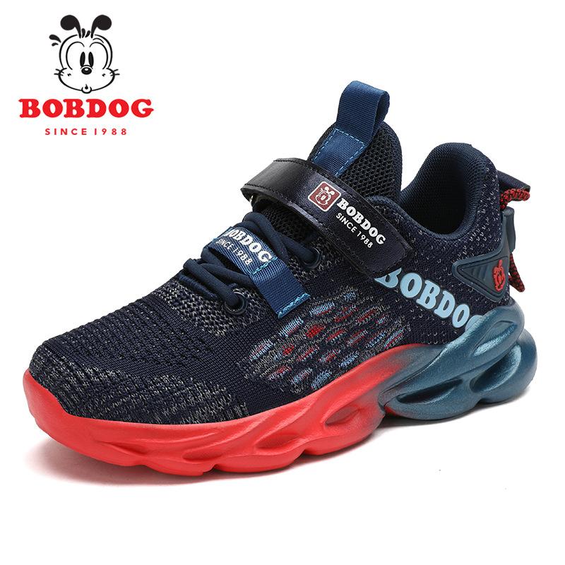 Babu Bean Classmate Boys Shoes 2025 New Spring and Autumn Mesh Breathable Middle and Older Children's Soft Sole Children's Sneakers