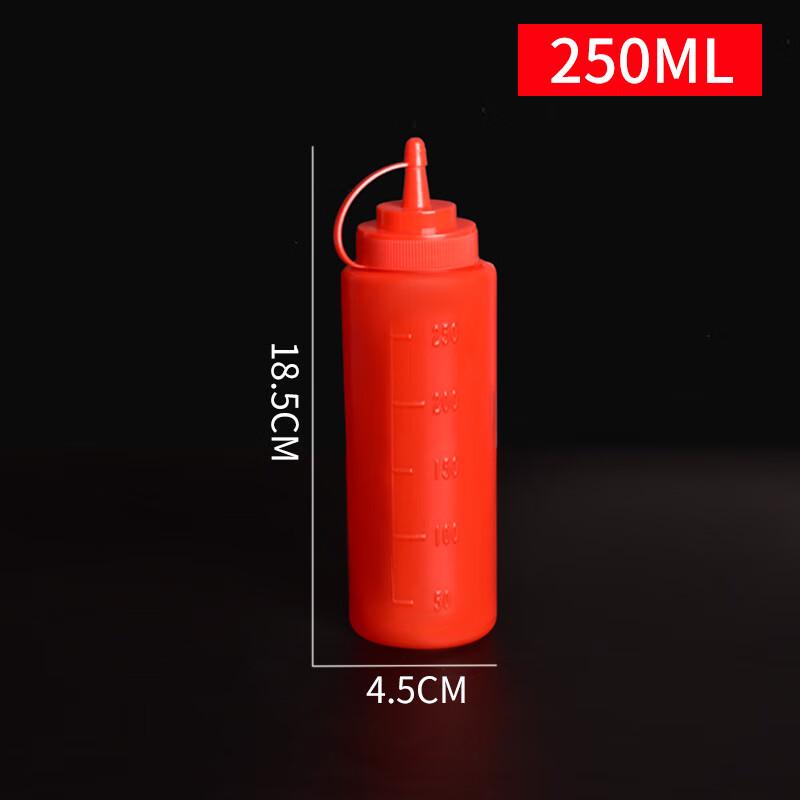 CNMF Squeeze Sauce Bottles with Pointed Nozzle (5-Pack)