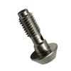 2Pcs Acero Inoxidable Five-Wire Cuerpo Tornillo Aceite Freno De Piezas Recambio