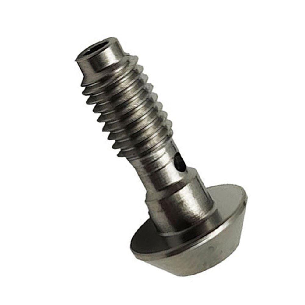 2Pcs Acero Inoxidable Five-Wire Cuerpo Tornillo Aceite Freno De Piezas Recambio