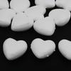 20 Stücke 30mm 40mm 50mm 60mm Weiß Modellierung Handwerk Polystyrol Schaum Styropor Liebe Herz DIY Ornamente