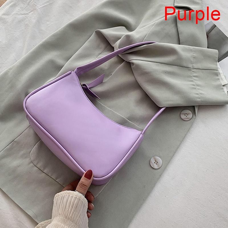 Vintage Retro Totes Handbag Leather Small Subaxillary Bag Mini Shoulder Bags