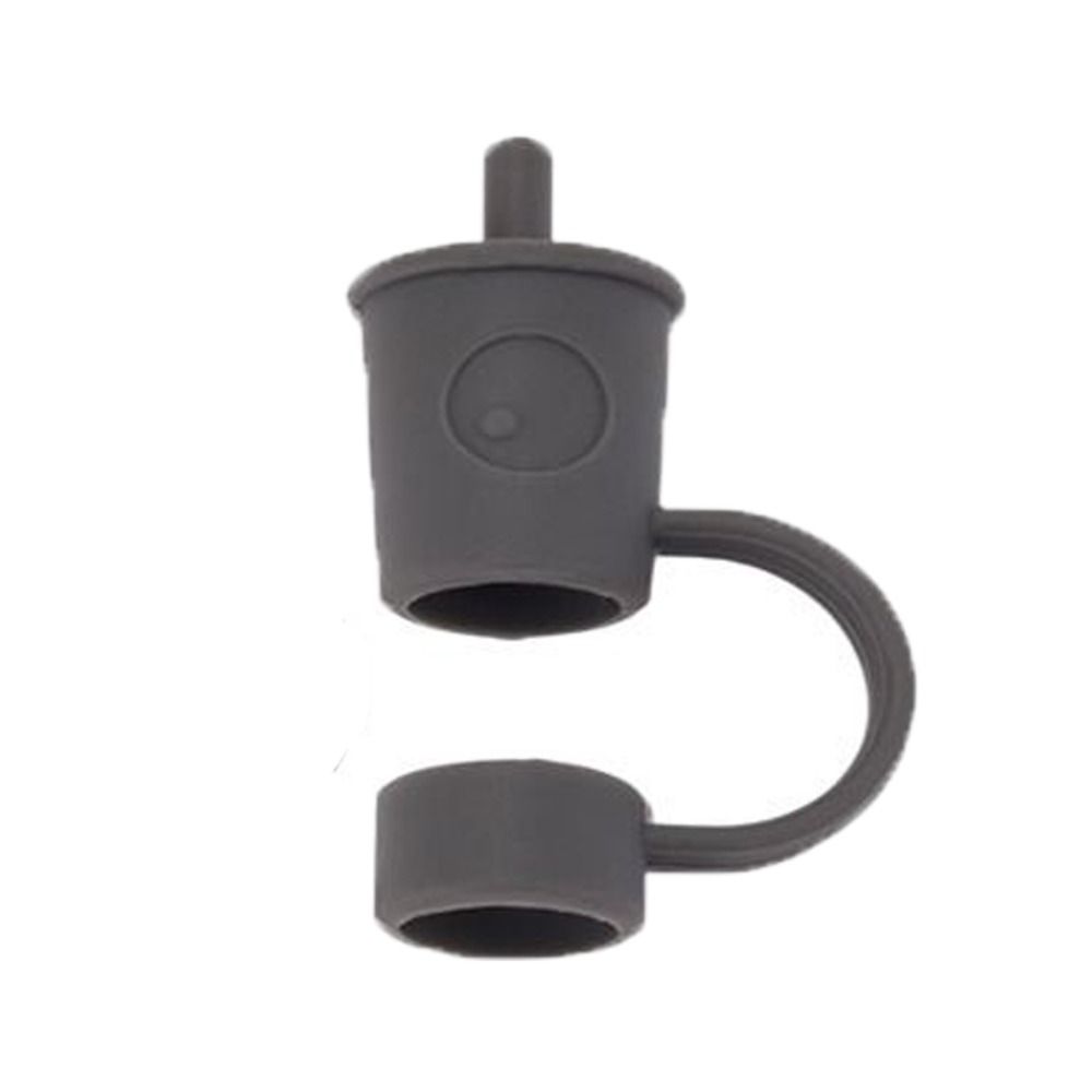 Reusable Straw Tip Caps Splashproof Straw Tips Lids Silicone Straw Tips Covers  8 Mm Straw Tip