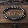 Vintage Chain Link Men's Bracelet Handmade Punk Rock Motorcycle Bracelet Men's Jewelry